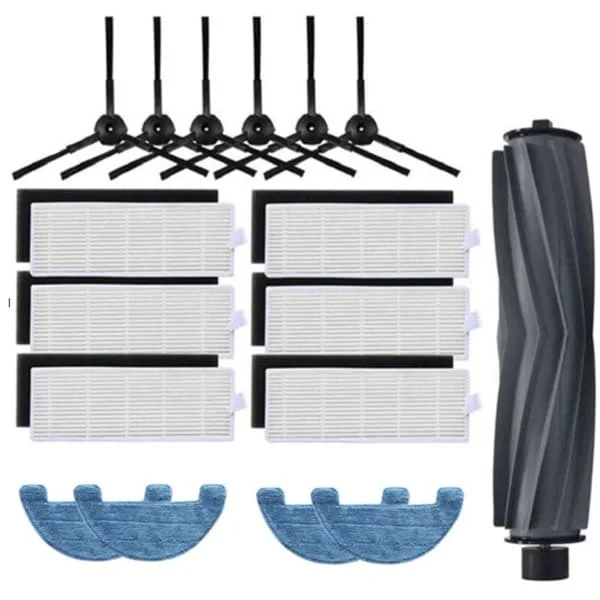 1 set huvudborste sidoborste filter moppduk för OSOJI 950 990 dammsugare delar sopmaskin robot rengöringstillbehör 02FGMA15413YX 1 set huvudborste sidoborste filter moppduk för OSOJI 950 990 dammsugare delar sopmaskin robot rengöringstillbehör 02FGMA15413YX