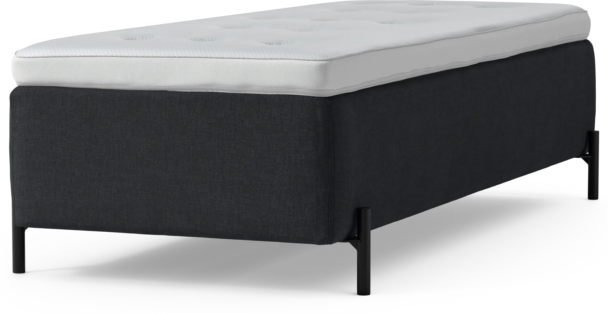 Delux Dream Ramsäng, enkelsäng med bäddmadrass och sängben oIbKG