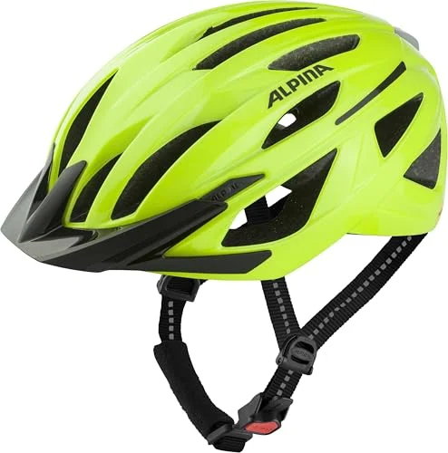 ALPINA GENT MIPS, be visible gloss, 51 56 cm, optimalt ventilerad touringcykelhjälm för idealiskt skydd och komfort vuxna, synlighet tack vare integrerat ljus 4003692330697