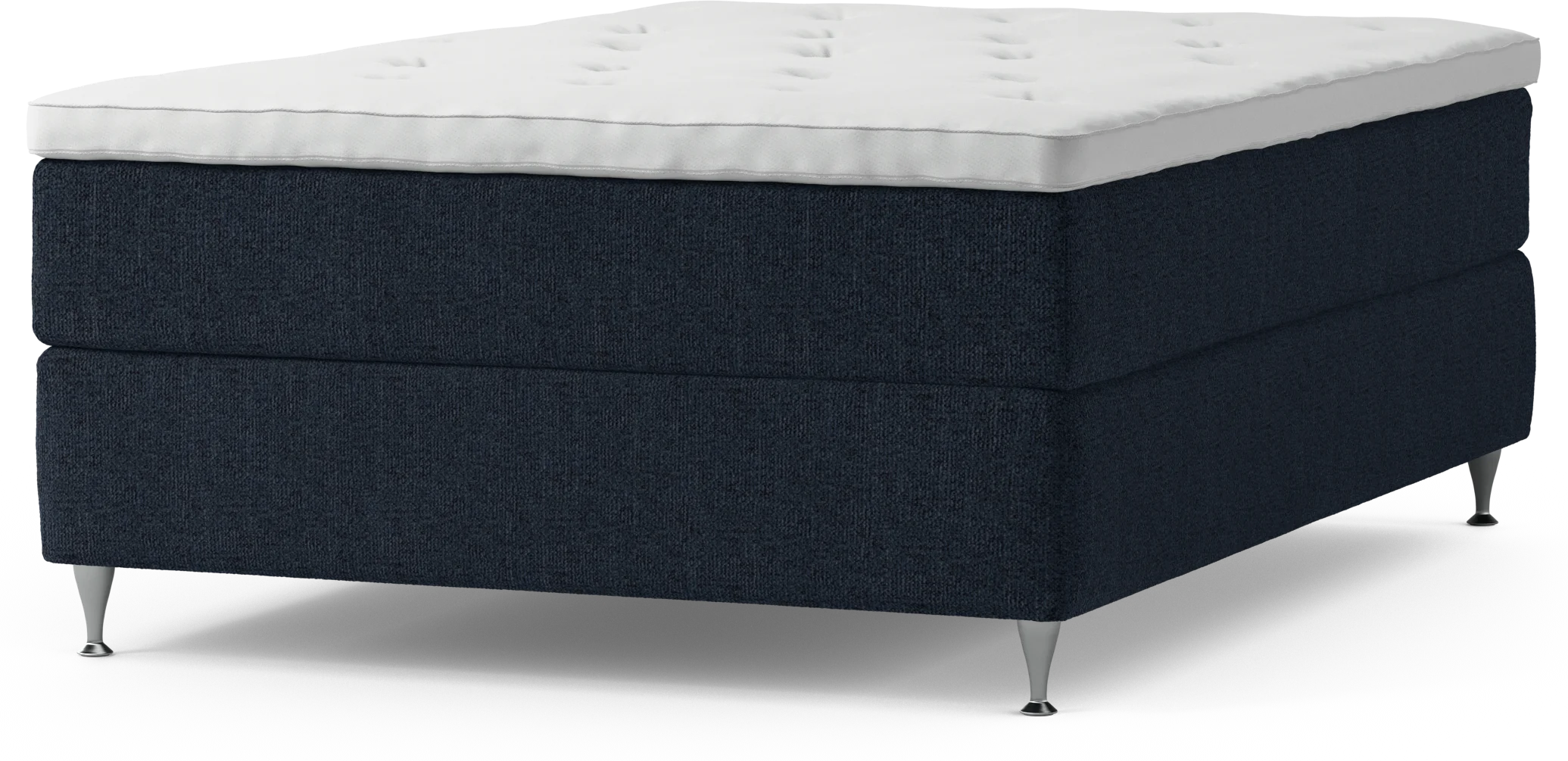 Delux Dream Kontinentalsäng, enkelsäng 140 cm med bäddmadrass och sängben J1UgE