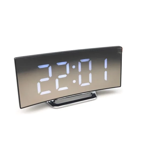 1 Digital väckarklocka, 6,5 tum stor LED-skärm Spegelväckarklocka FN0061978LYZ 1 Digital väckarklocka, 6,5 tum stor LED-skärm Spegelväckarklocka FN0061978LYZ