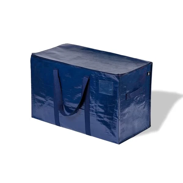 1-pack extra stor väska, dragkedja, kraftig förvaringsväska, alternativ till kartongförvaring, klädförvaringsväska, resväskor, etikettficka CJ-02-0805000227 1-pack extra stor väska, dragkedja, kraftig förvaringsväska, alternativ till kartongförvaring, klädförvaringsväska, resväskor, etikettficka CJ-02-0805000227