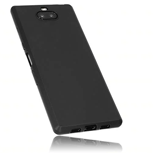 mumbi Fodral kompatibelt med Sony Xperia 10 Plus mobiltelefonfodral svart 4251657902834