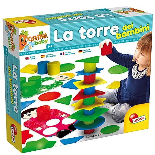 Lisciani Giochi 58549 spel Carotina baby, torn för barn 8008324058549