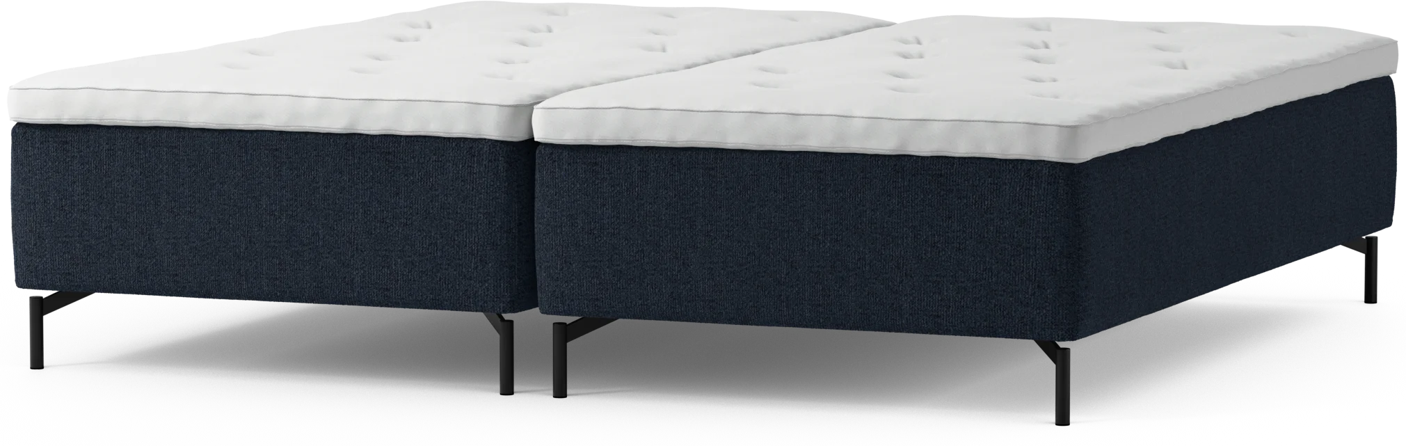 Delux Dream Ramsäng, dubbelsäng med bäddmadrass och sängben w54FA