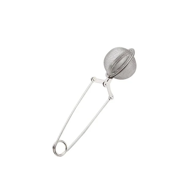 1-pack Mesh Snap Ball Tesil med Handtag för Lösa Teer och Kryddor Rostfritt Stål Teinfuser Tefilter DJ00125 1-pack Mesh Snap Ball Tesil med Handtag för Lösa Teer och Kryddor Rostfritt Stål Teinfuser Tefilter DJ00125