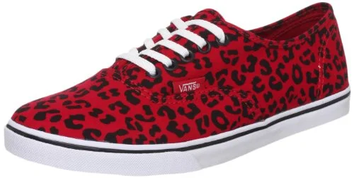 Vans Unisex vuxna Autentisk Lo Pro klassiska sneakers, Röd leopard Red True White 41 EU 887040033911 Vans Unisex vuxna Autentisk Lo Pro klassiska sneakers, Röd leopard Red True White 41 EU 887040033911