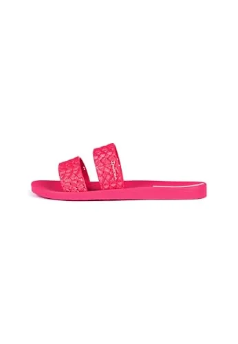 Ipanema damer Renda II FEM glidande sandaler, PINK/Glitter PINK, 38 EU, Rosa glitter rosa, EU 4060628349468