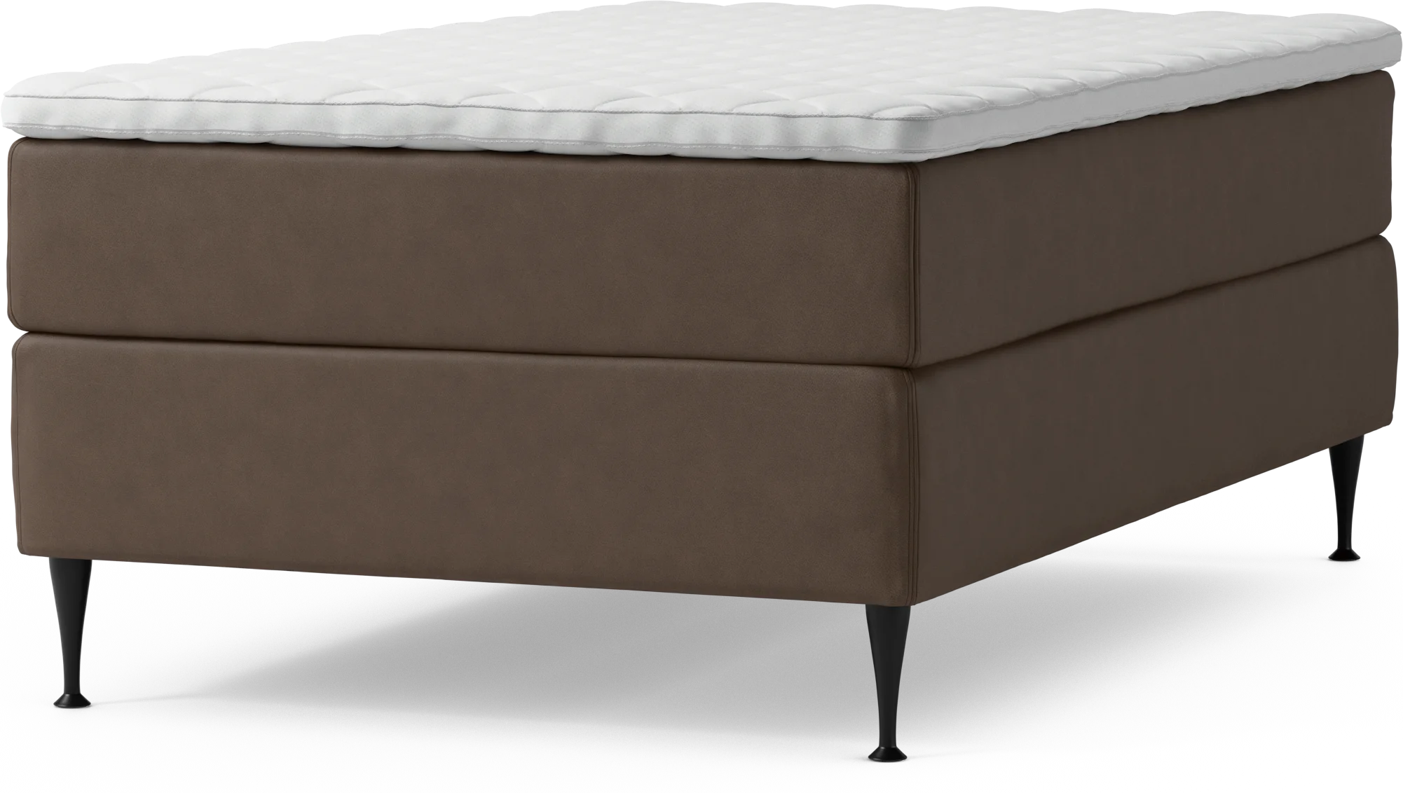 Delux Dream Kontinentalsäng, enkelsäng 120 cm med bäddmadrass och sängben Cm1Ka