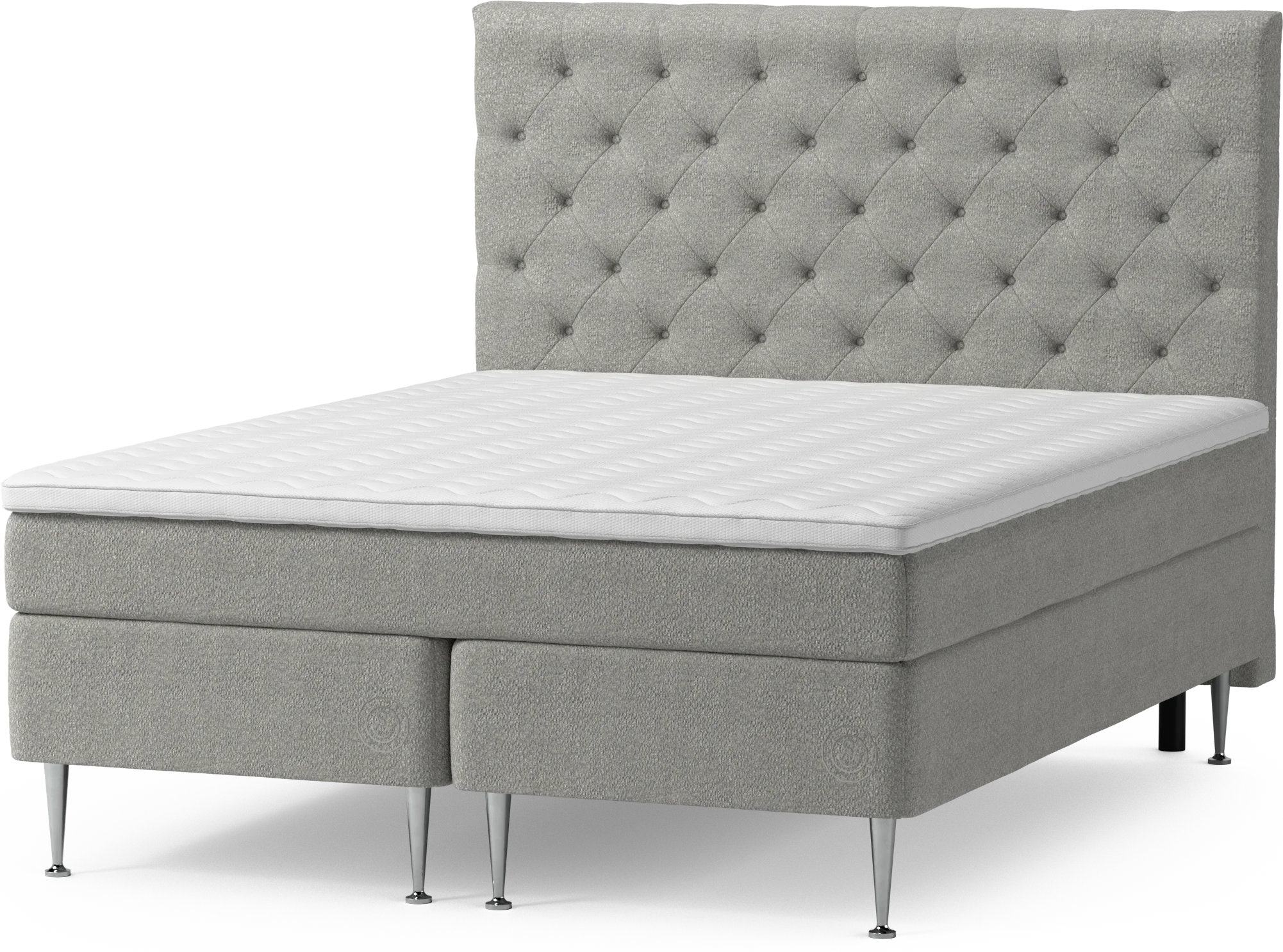 Asperö Comfort Kontinentalsäng, dubbelsäng med bäddmadrass Comfort och sängben GDQe7
