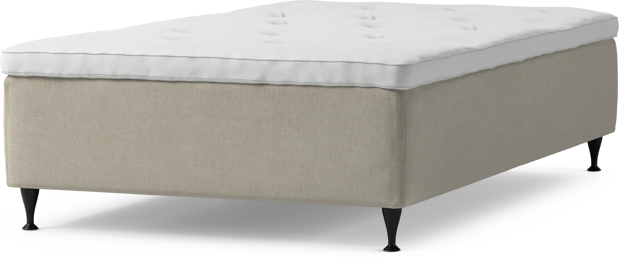Delux Dream Ramsäng, enkelsäng med bäddmadrass och sängben J0S8v