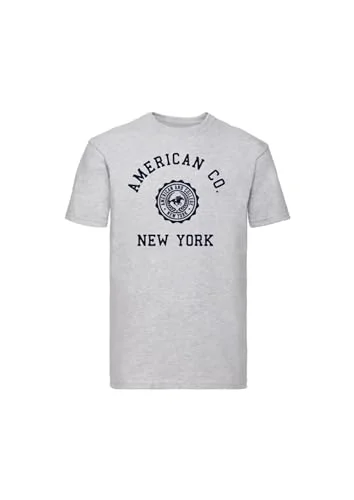 AMERICAN COLLEGE USA tröja med tryck varma kläder unisex barn pojkar och flickor casual modell ACSZW6 svart 10 år, svart, 12 �r 3666052658810