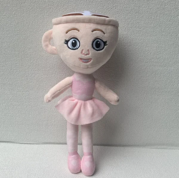 1 st 25 cm Ballerina Cappuccino Plyschkudde för Videospelsfans Ballerina zzz-0462-L 1 st 25 cm Ballerina Cappuccino Plyschkudde för Videospelsfans Ballerina zzz-0462-L