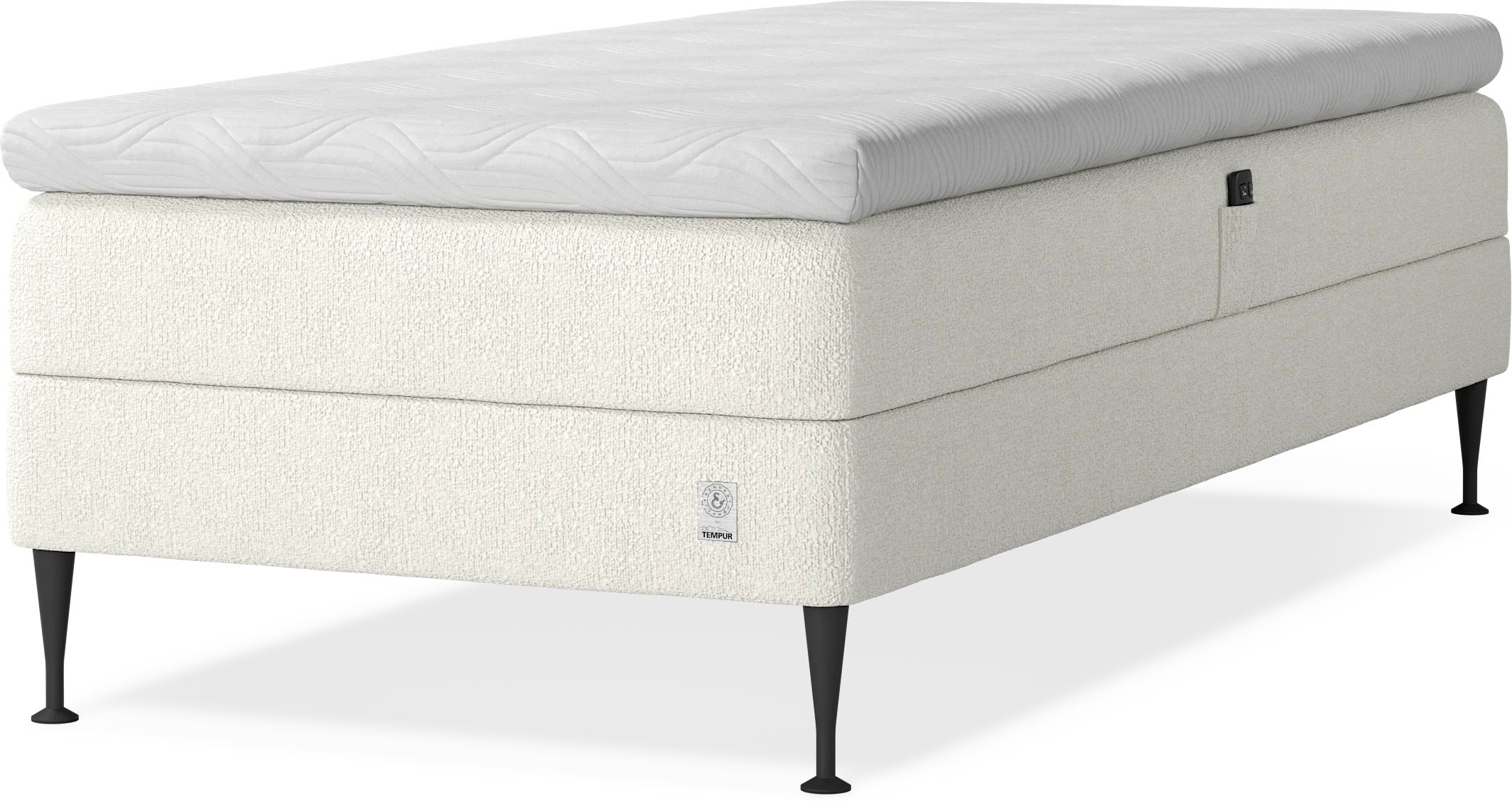 Cape Selene Ställbar säng, enkelsäng med bäddmadrass 8 cm och sängben 4SQmd Cape Selene Ställbar säng, enkelsäng med bäddmadrass 8 cm och sängben 4SQmd