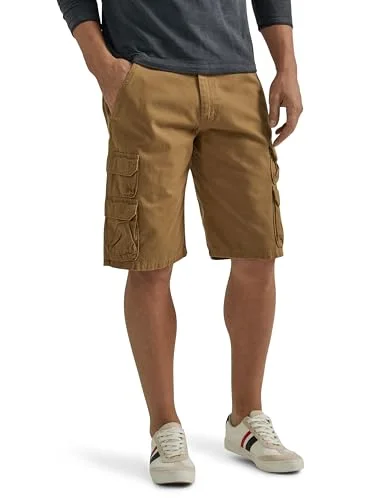 ALL TERRAIN GEAR X Wrangler herr autentiska premium twill cargoshorts cargobyxor, ekollontwill, 54 191057244841