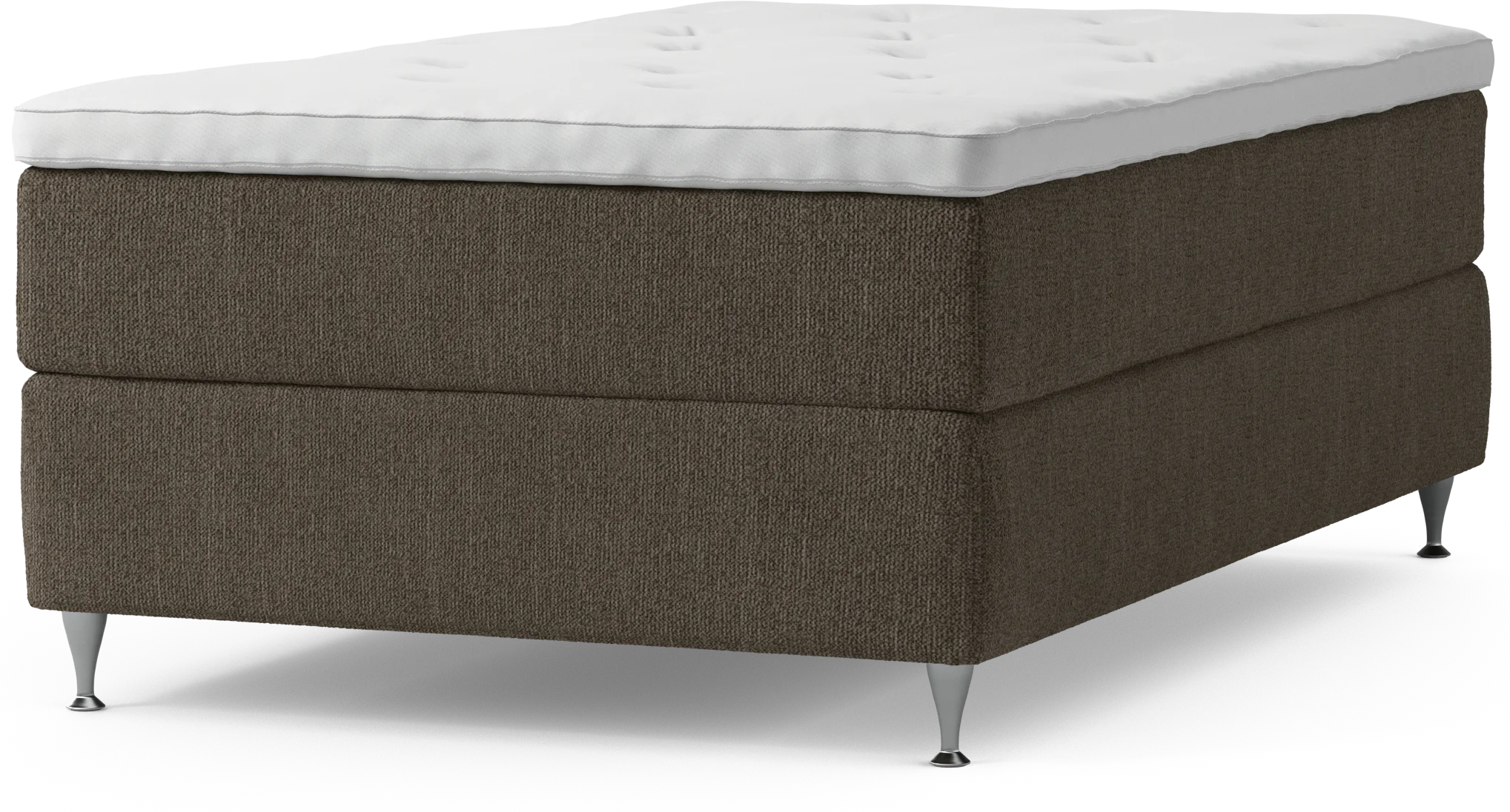 Delux Dream Kontinentalsäng, enkelsäng 120 cm med bäddmadrass och sängben 8N7kO