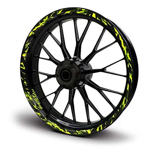 16-delat set fälgkantsdekal klistermärke för motorcykel bil fälgar framtida design komplett uppsättning fälgklistermärken 15 tum 16 17 18 19 MR017 (neongul, glans) 4061288208324 16-delat set fälgkantsdekal klistermärke för motorcykel bil fälgar framtida design komplett uppsättning fälgklistermärken 15 tum 16 17 18 19 MR017 (neongul, glans) 4061288208324