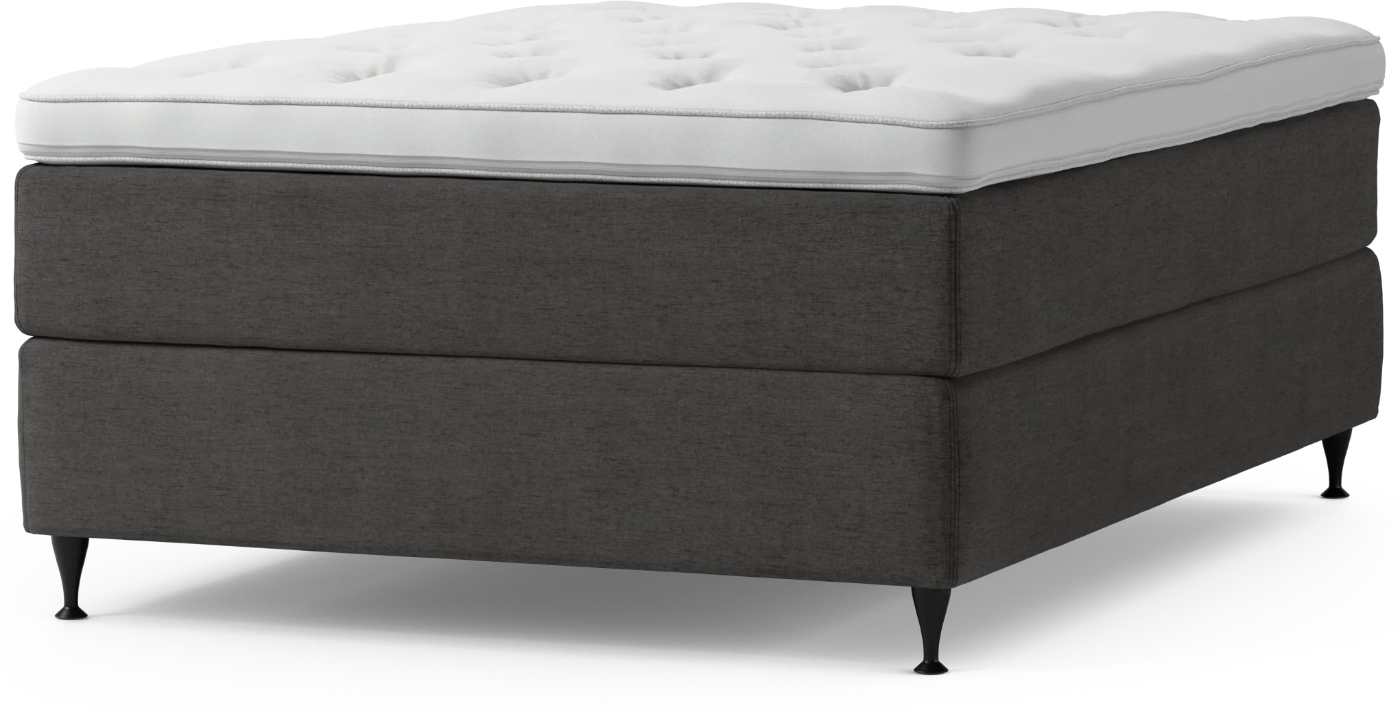 Delux Dream Kontinentalsäng, enkelsäng 140 cm med bäddmadrass och sängben WazJq