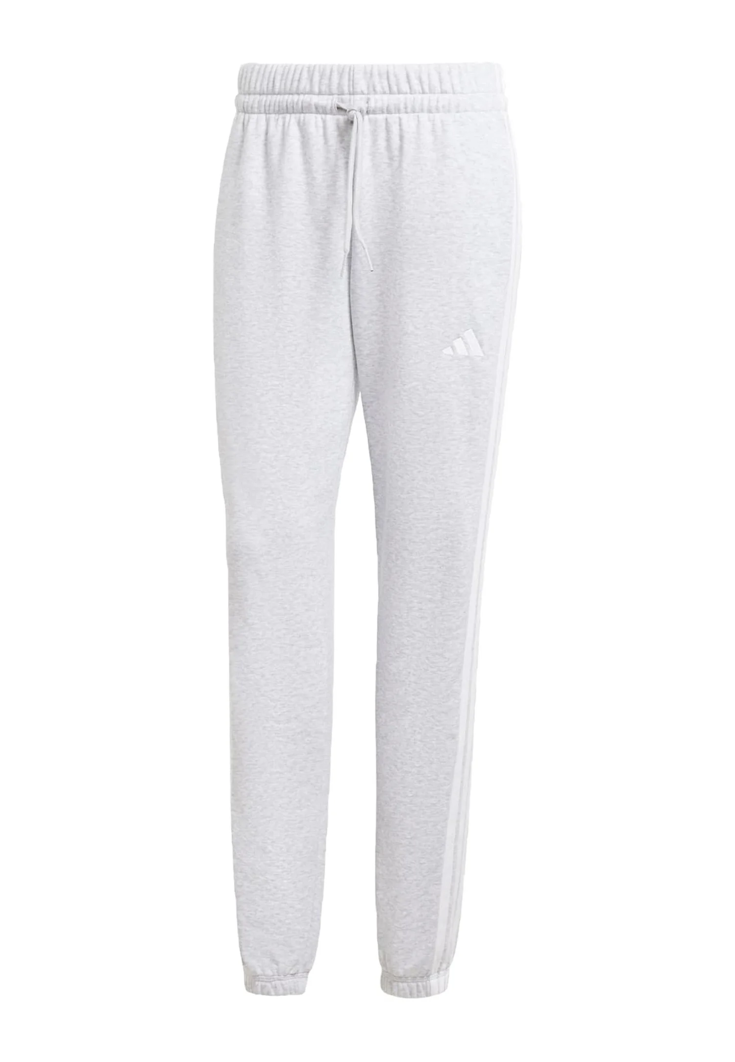 adidas dam Essentials 3-Stripes French Terry Cuffed Pants, light grey heather/white, L 4067891901256