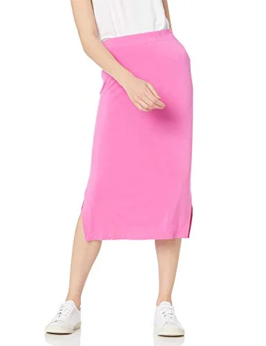 Amazon Essentials stickad midikjol för kvinnor (finns i plusstorlek), ljusrosa, liten 195111312125