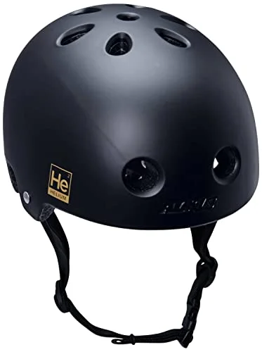 Alk13 Unisex vuxen Helium V2 sporthjälmar, svart/guld, M 3701167901564