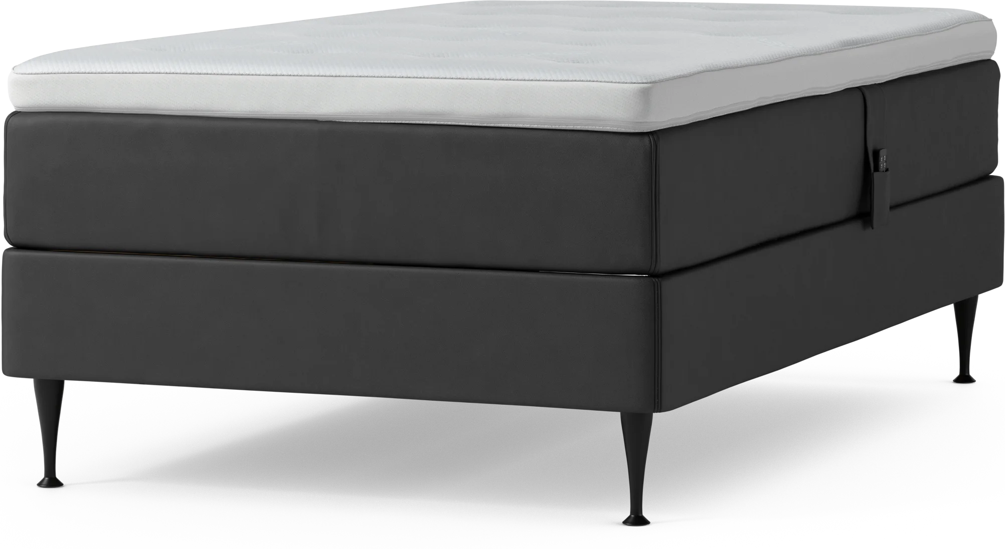 Delux Dream Ställbar säng, enkelsäng med bäddmadrass och sängben y3I8x