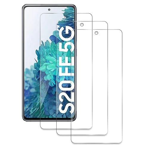 3 stycken pansarskyddsglas för Samsung Galaxy S20 FE, 13H hårdhet glasfolie displayskydd, HD klar, anti repor, blåsor pansarfolie skyddsfolie bubbelfri skärmskydd 783798705042