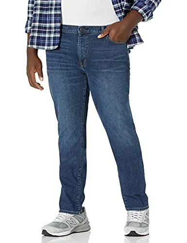 Amazon Essentials Herr Skinny Fit Stretch Jean, Medium Tvätt, 40 B x 30 L 191770622230