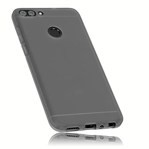 mumbi fodral kompatibelt med Huawei P Smart mobiltelefonfodral transparent svart 4251077288518