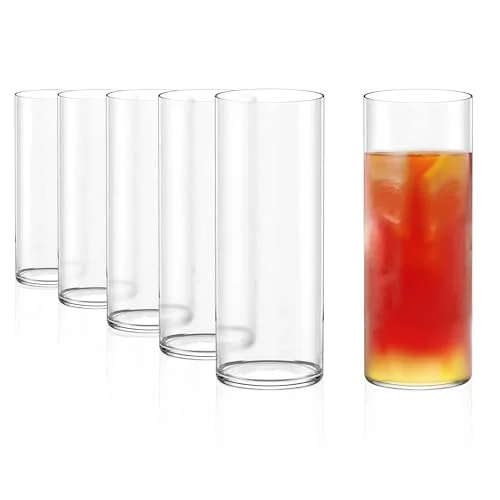 Stölzle Lausitz Longdrinkbägare Kyoto Bar 460 ml/uppsättning med 6 dricksglas/cocktailglas/högkvalitativa longdrinkglas set/gin glas/highball glas 4012632307323
