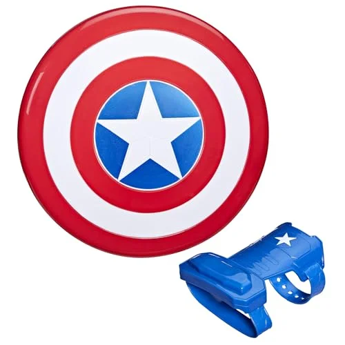 Marvel Avengers Captain America Magnetisk Sköld Och Stridshandske Utklädnad 5010996234421