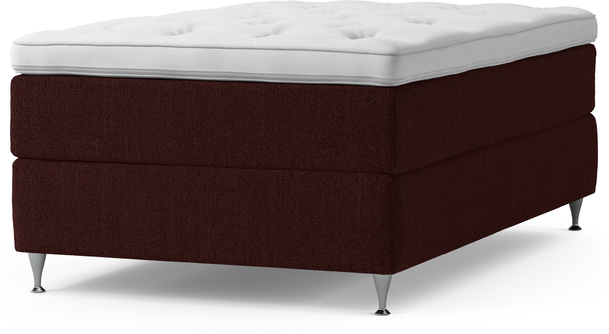 Delux Dream Kontinentalsäng, enkelsäng 120 cm med bäddmadrass och sängben 3y9tj
