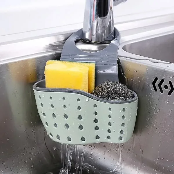 1 pc. Multifunctional Silicone Dish Sponge Rack with Adjustable Strap – Organize Dish Sponges, Kitchen Utensils and More! TT-F1-629-241 1 pc. Multifunctional Silicone Dish Sponge Rack with Adjustable Strap – Organize Dish Sponges, Kitchen Utensils and More! TT-F1-629-241