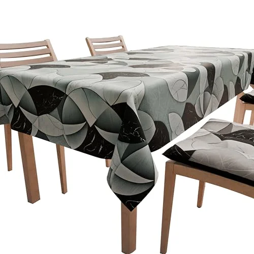 PETTI Artigiani Italiani Bordsduk, Köksduk Av Bomull Lydia Ritning Röd X24 Platser (140x450cm) 100% Tillverkad i Italien 5056411145590