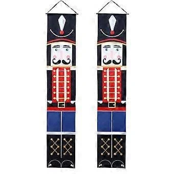 1 Par Juldekoration Valnöts Soldat Dörrgardin Hängande Väggdekor HZL04-104116 1 Par Juldekoration Valnöts Soldat Dörrgardin Hängande Väggdekor HZL04-104116