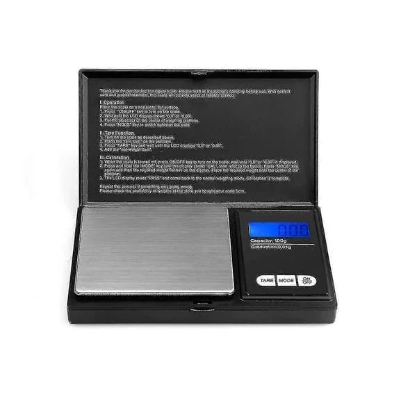 0,1g – 1000g Elektronisk Digital Fickvåg Med LCD-bakgrundsbelysning 1000g Fy05-A-38738 0,1g – 1000g Elektronisk Digital Fickvåg Med LCD-bakgrundsbelysning 1000g Fy05-A-38738