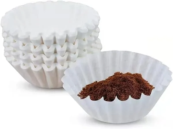 1-4 Koppar Kaffefilter Vitt Papper, Kaffebryggare och Droppkaffebryggare Junior Korgstil, Klorfritt Kaffefilter, 50 Stycken R-JL-RM-27020 1-4 Koppar Kaffefilter Vitt Papper, Kaffebryggare och Droppkaffebryggare Junior Korgstil, Klorfritt Kaffefilter, 50 Stycken R-JL-RM-27020
