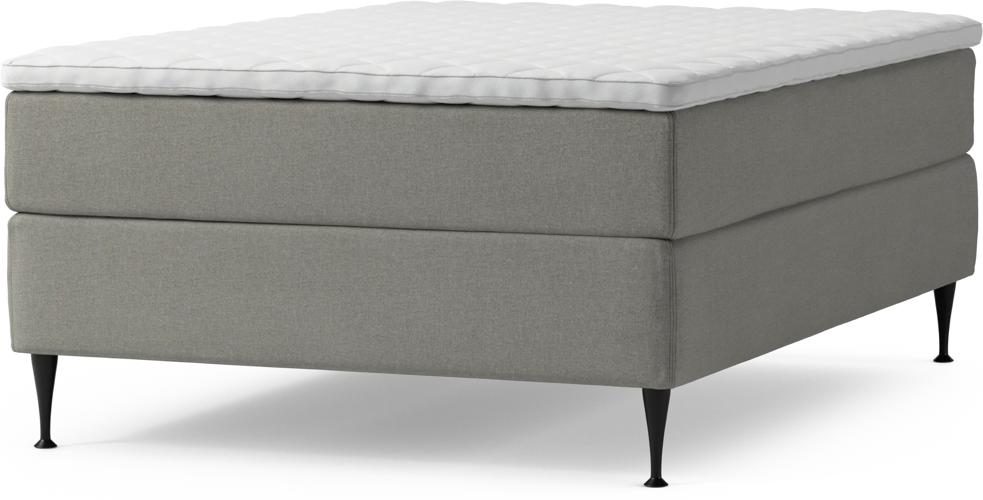 Delux Dream Kontinentalsäng, enkelsäng 140 cm med bäddmadrass och sängben Svvqy