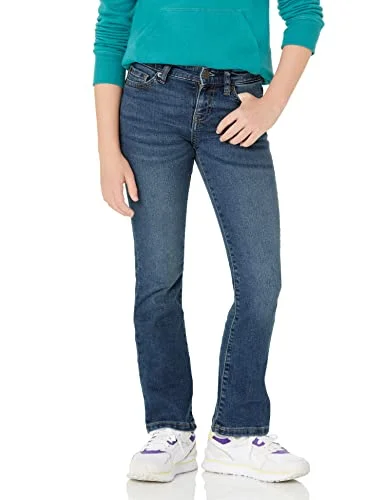 Amazon Essentials flickor Slim Boot-Cut Stretch Jeans, Medium Tvätt, 8 191770586006