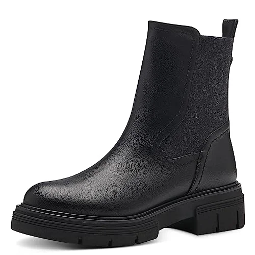 Marco Tozzi Dam 2 25440 41 Chelsea, svart, EU, EU 4064231128083