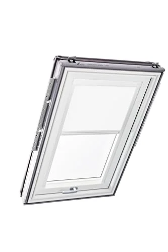 Original Roto Rollo Exclusiv ZRE för takfönster, dagsljuspersienn styrskena, vit, takfönsterserien, Designo R6/R8 i8 och Classic 64/84 med storlek 054/118 05/11 färg vit 5901337523260