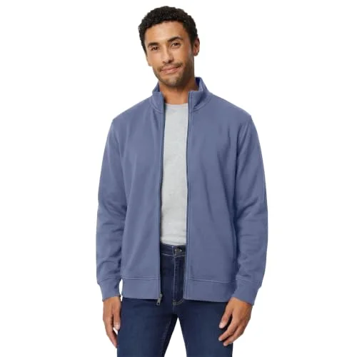 Amazon Essentials Herr lätt fransk frotté hel dragkedja stoppad hals tröja, indigo, X Small 195111271248