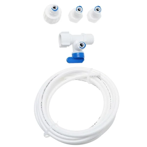 1 Set Ismaskin Vattenrör Vattenledning Anslutningskit Användbart Ismaskin Installationskit White 6.2×2.5cm sl-fg6-306 1 Set Ismaskin Vattenrör Vattenledning Anslutningskit Användbart Ismaskin Installationskit White 6.2×2.5cm sl-fg6-306