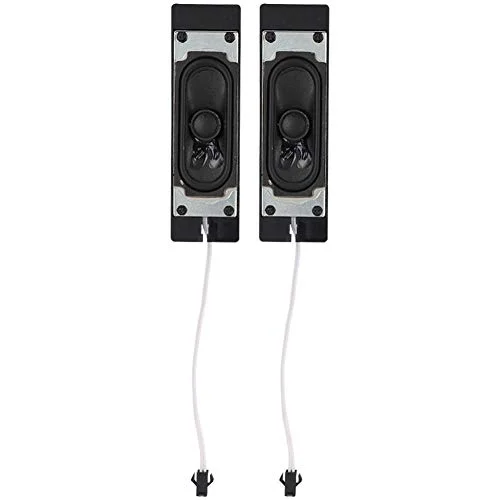 2 st 8 ohm 10 watt högtalare ljudförstärkare subwooferhögtalare med kabelanslutning för LCD/TV/reklam/spelare svart 719855714252