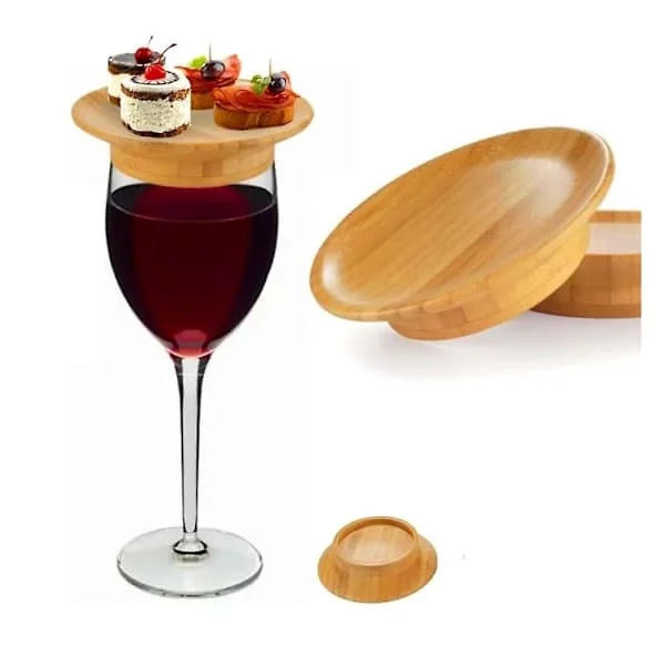 1/2/4/6 pcs Wine Glass Charcuterie Topper, Bamboo Wine Glass Charcuterie Topper 2 pcs ZS-EU-0811001266 1/2/4/6 pcs Wine Glass Charcuterie Topper, Bamboo Wine Glass Charcuterie Topper 2 pcs ZS-EU-0811001266