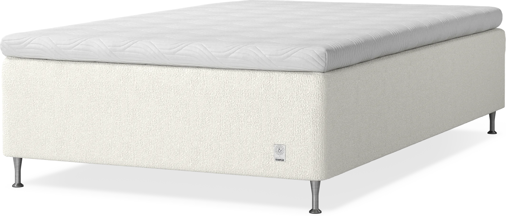 Cape Selene Ramsäng, enkelsäng med bäddmadrass 8 cm och sängben dY5lY
