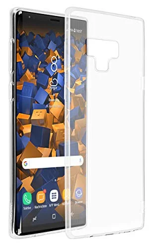 mumbi Fodral kompatibelt med Samsung Galaxy Note 9 mobiltelefonfodral smal transparent 4251077295370