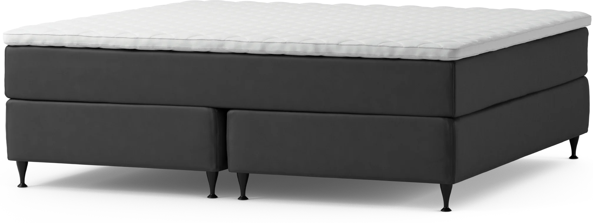 Delux Dream Kontinentalsäng, dubbelsäng med bäddmadrass och sängben 7d54R