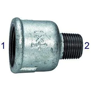 RIEGLER 113128 TFM 24621220 reduktionshylsa 246, IG/AG, Rp 2 1/2, R 2, svart temperament, 1 st. 4047322395304