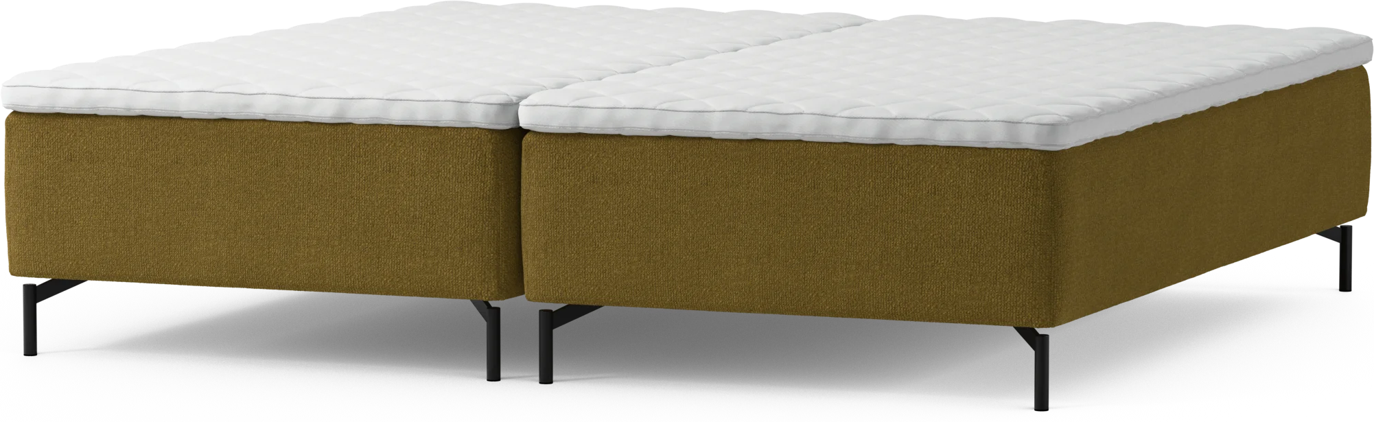 Delux Dream Ramsäng, dubbelsäng med bäddmadrass och sängben KctYE